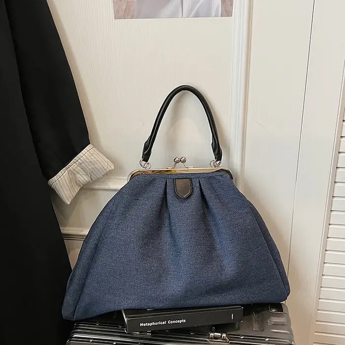 Sac à bandoulière plissé pour femme