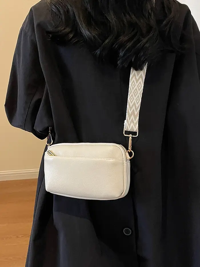Sac à bandoulière chic végétalien pour femme