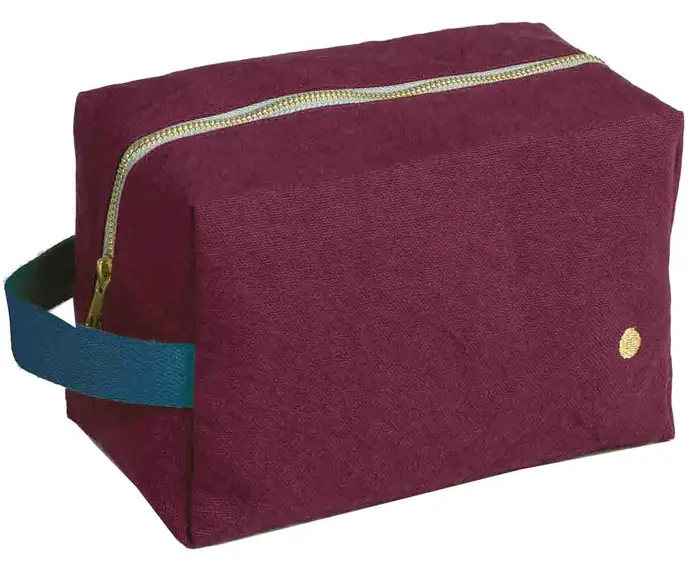 Trousse cube Iona Wine L 22 x 14 x 10,5