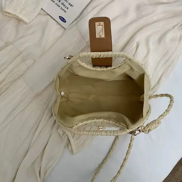 Sac tissé tendance incontournable Printemps/Été 2026 - Sac à main polyvalent pour les voyages