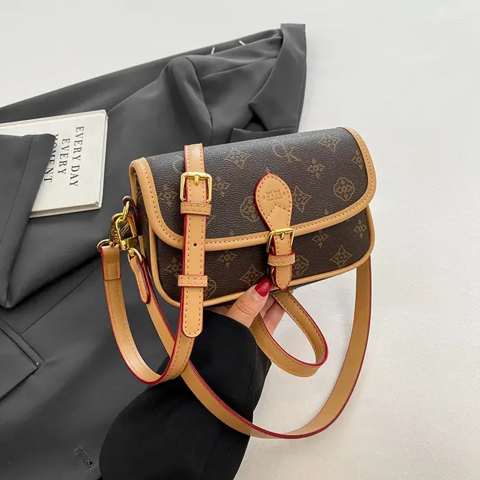 Sac carré tendance à imprimé floral pour femme
