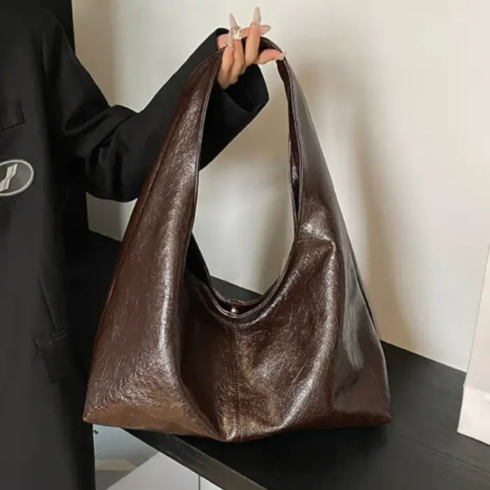Sacs à main Hobo en cuir PU pour femmes