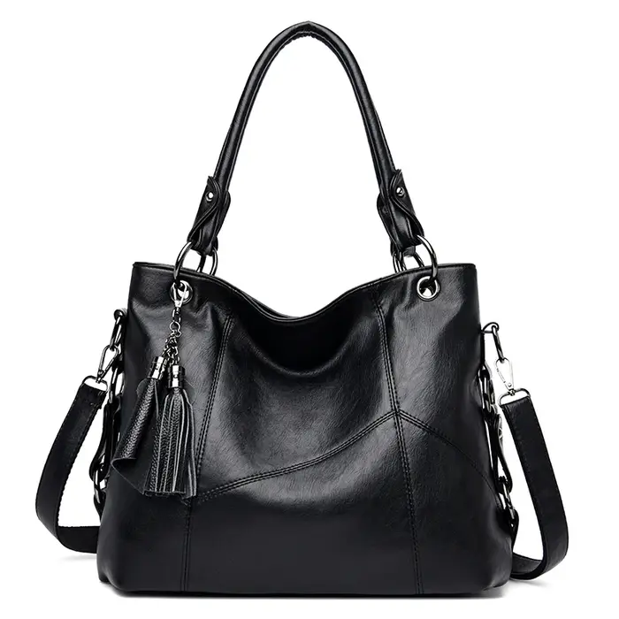 Sacs à main de luxe en cuir PU pour femmes, sacs à bandoulière de styliste de grande capacité, fourr