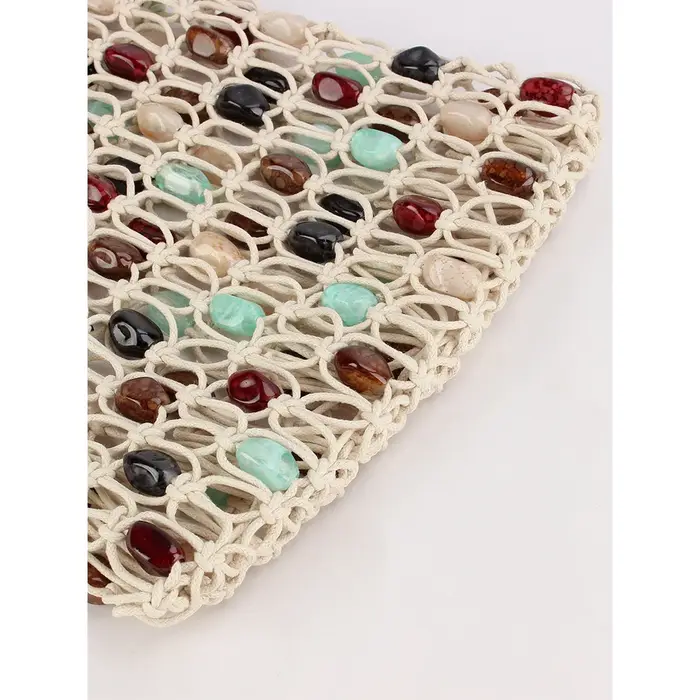 Sac Bohème en Crochet Corde pour Femme