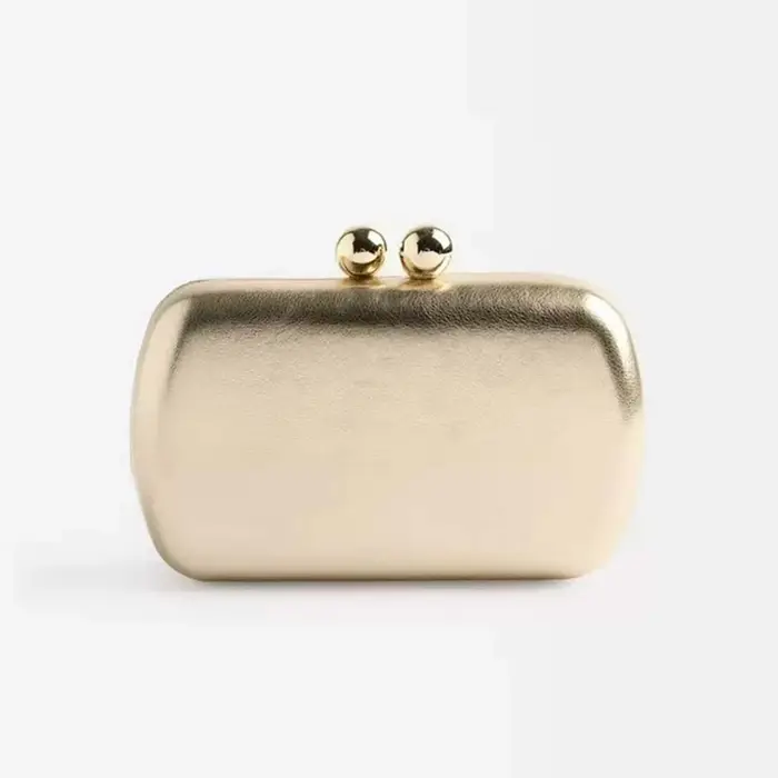 Pochette argentée pour femmes