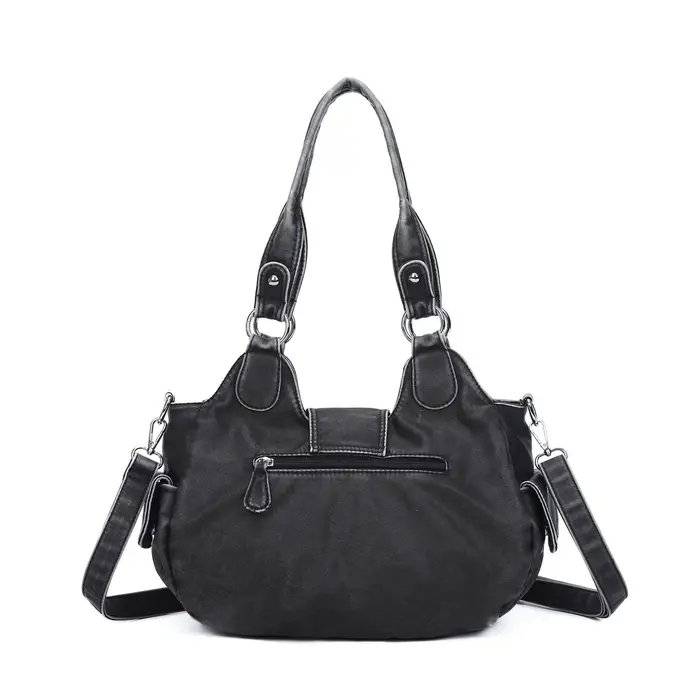 Sac à main léopard pour femmes, sac à bandoulière à poignée supérieure, sac de boulettes en PU, sacs