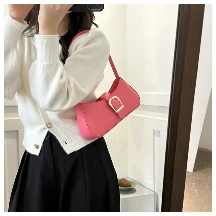 Sac à bandoulière en cuir PU pour femme