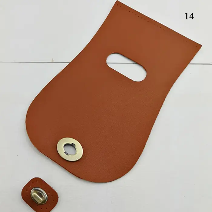 Juste de sac à rabat en cuir PU fait à la main pour femme