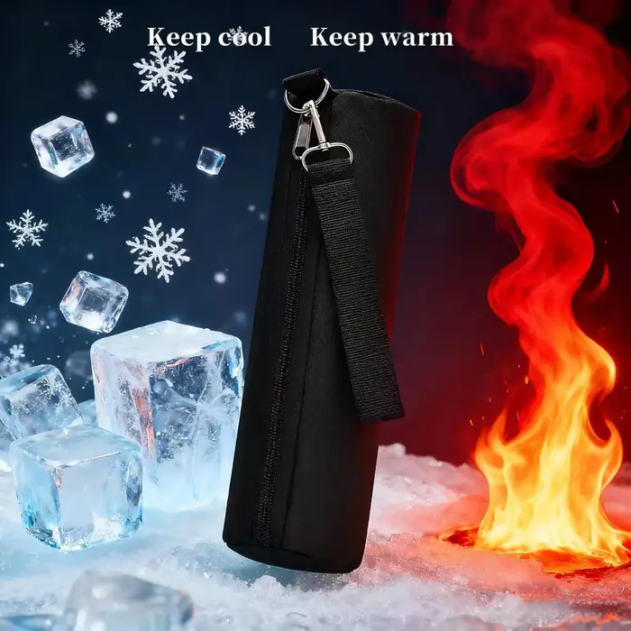 Nouveau sac isotherme cylindrique, sac à main isotherme, sac portable pour boissons froides, adapté 