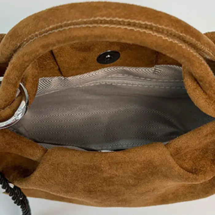 Petits sacs à bandoulière en cuir suédé pour femmes