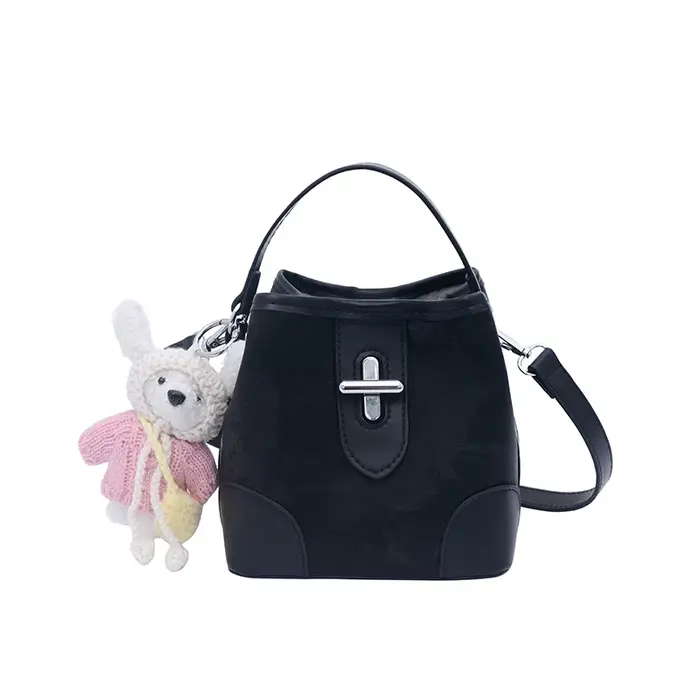 Sac à langer tendance avec design texturé, pochette minimaliste haut de gamme, mini sac de voyage en