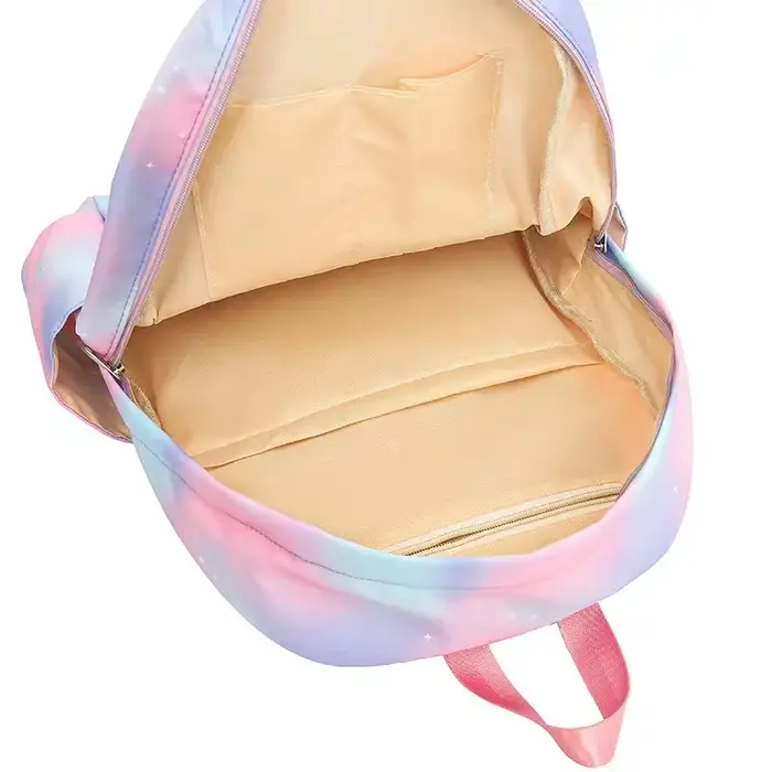 3 pièces Gabby Dollhouse coloré sac à dos ensemble pour femmes sacs d'école décontractés avec sac à déjeuner fille garçon étudiant adolescent sac à dos