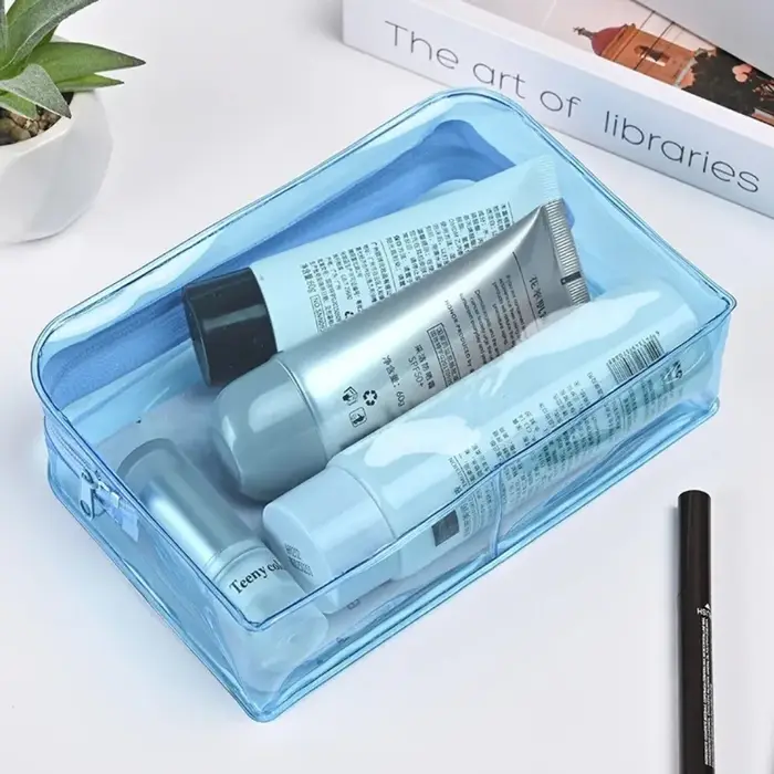Sac à cosmétiques Transparent coloré