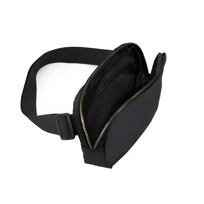 Sac banane à fermeture éclair pour femme
