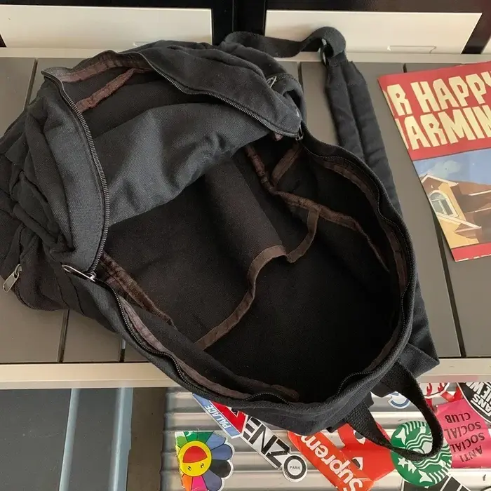 Sac à dos Vintage en toile délavée pour femmes