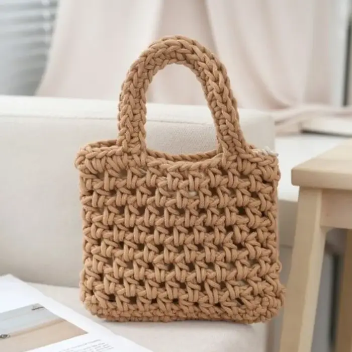 Nouveau sac en crochet bohème