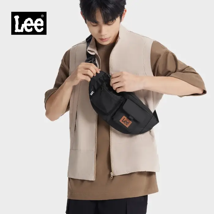 Sac banane LEE Original noir tendance pour femme et homme