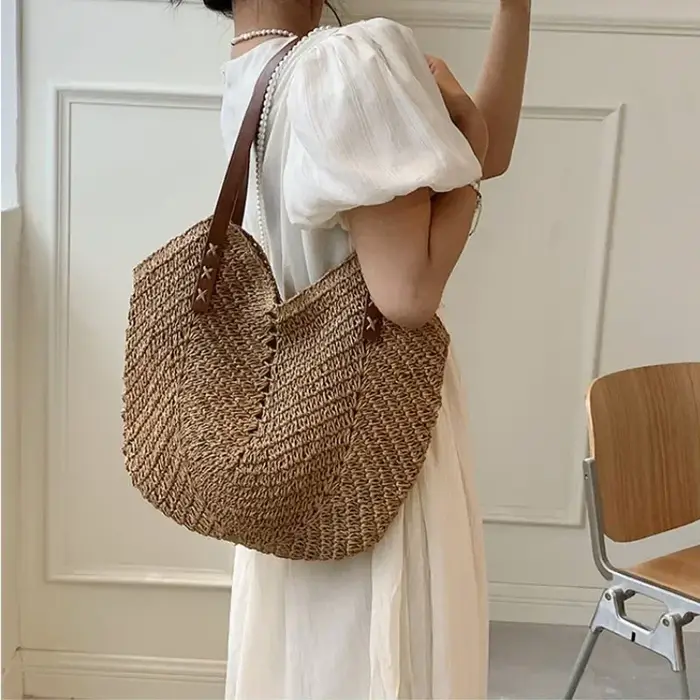 Sacs de paille d'été pour femmes