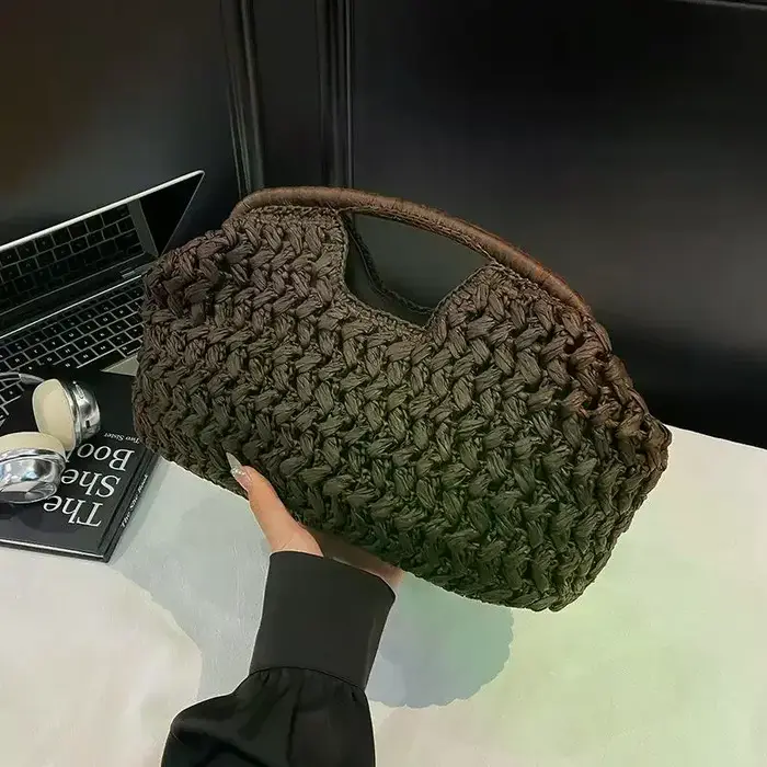 Sac à main tissé élégant pour femmes