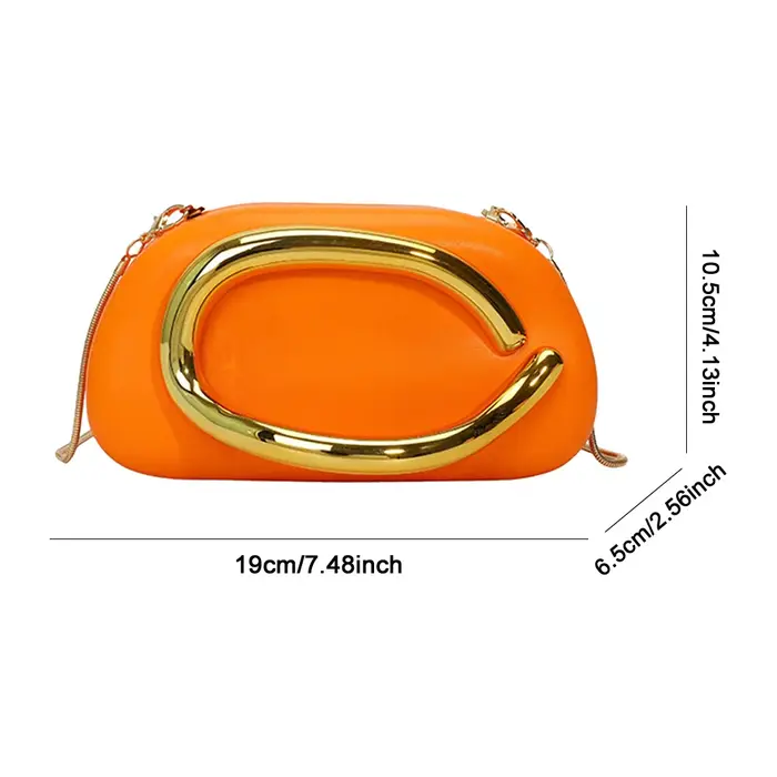 Pochette tendance en cuir PU pour femmes