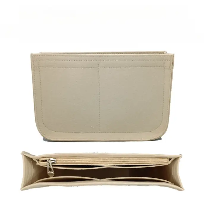 Pour H Evelyne 16 29 33 sac d'insertion feutre maquillage organisateur sac intérieur sac à main Portable Base Shaper