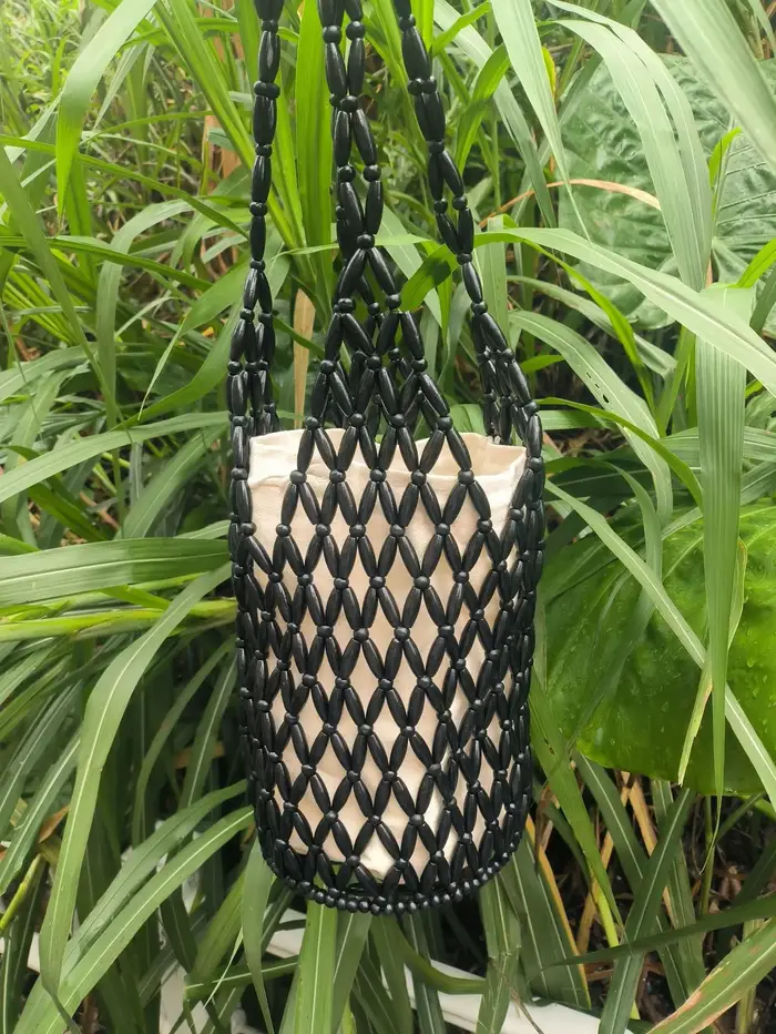 Sac à main tissé pour femme