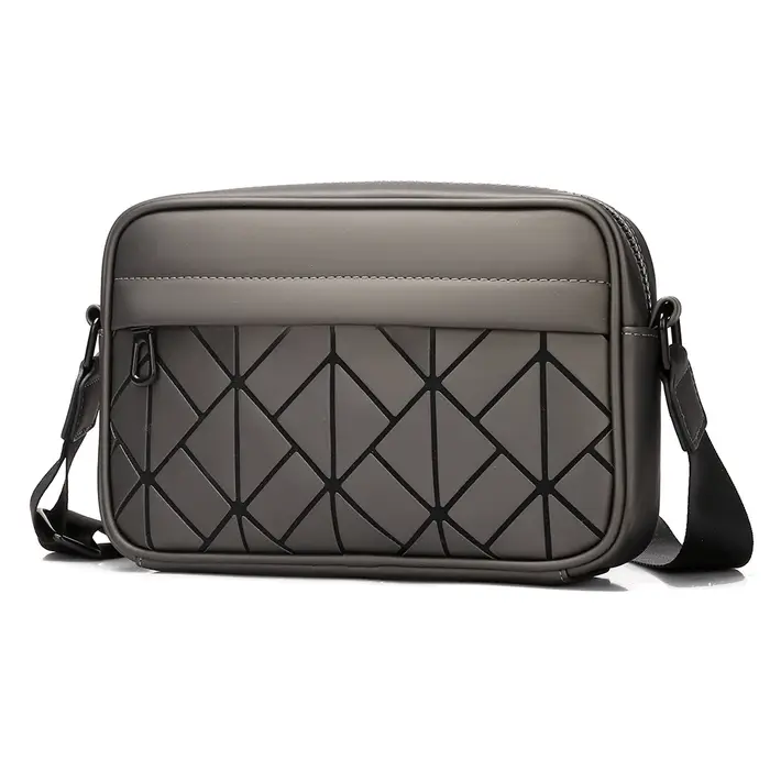 Modèle de mode hommes sac à bandoulière de haute qualité en cuir PU sacs
