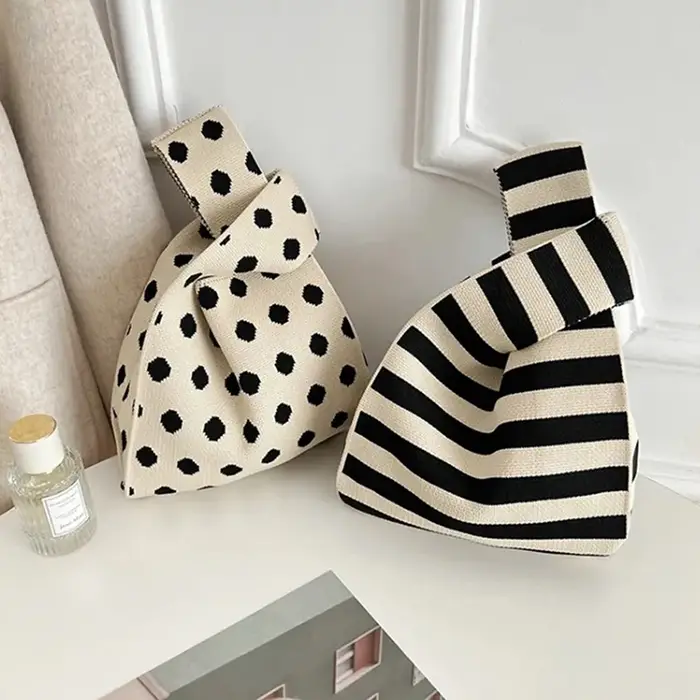 Sacs à main en tricot faits à la main pour femmes