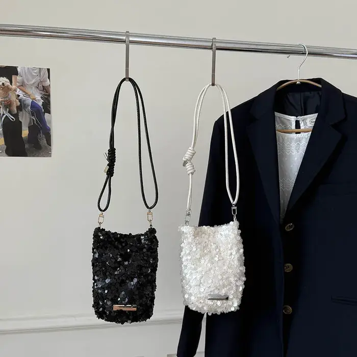 Mini Sacs à Bandoulière à Paillettes pour Femmes 2026 – Nouveaux