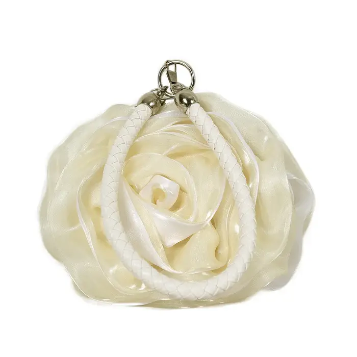 Pochette de soirée à fleurs de Rose pour femmes