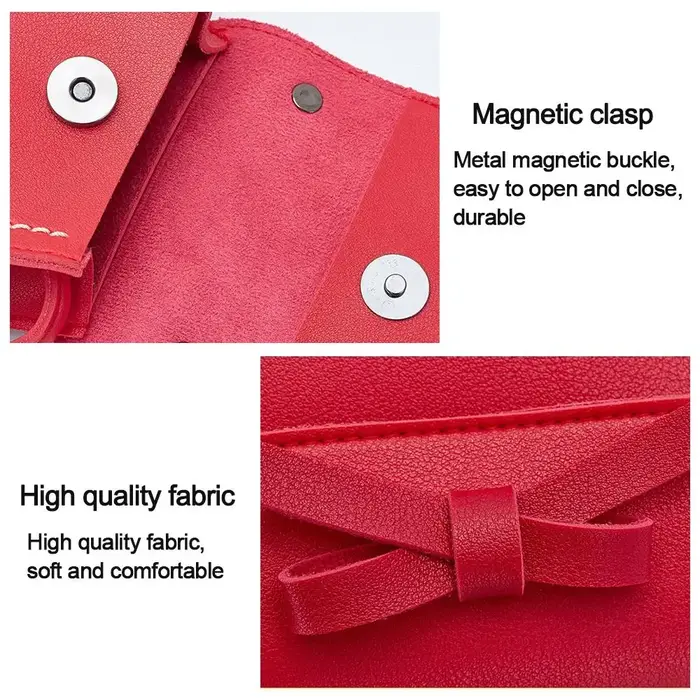 Sac à bandoulière pour petite fille avec nœud