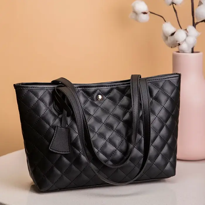 Sac fourre-tout chic brodé pour femme