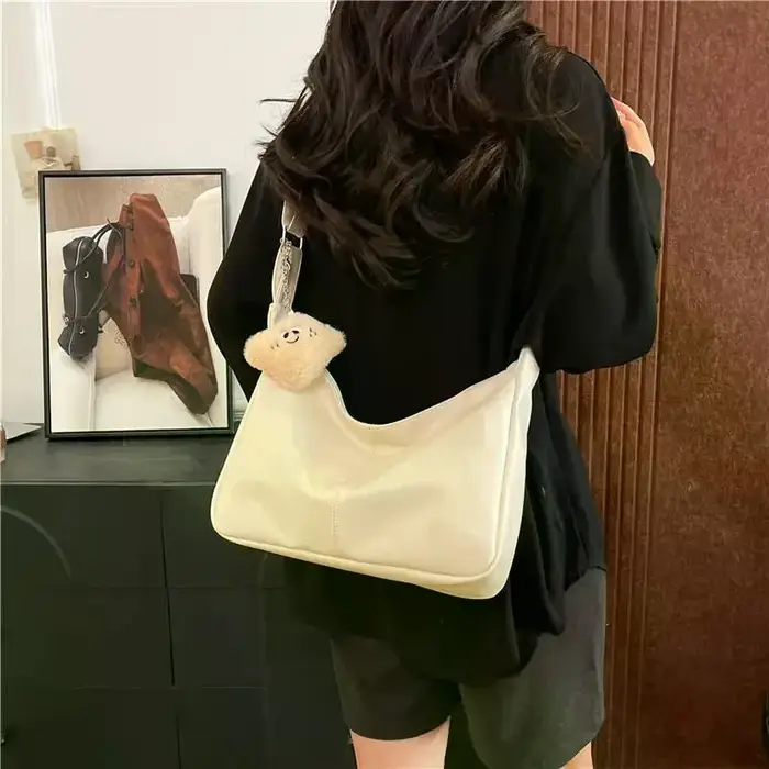 Sac à bandoulière classique en cuir PU
