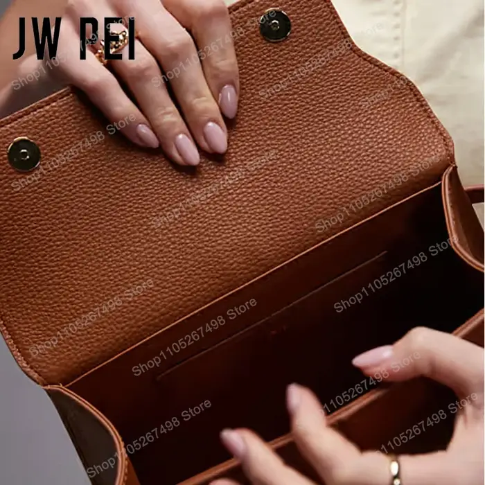 Sac à main Elise de JW PEI, mini sac à main pour femme avec poignée supérieure et bandoulière, sac é