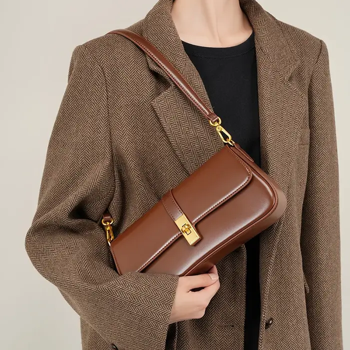 Jonlily femmes sac à bandoulière en cuir véritable femme mode sac à main fourre-tout petit sac sous 
