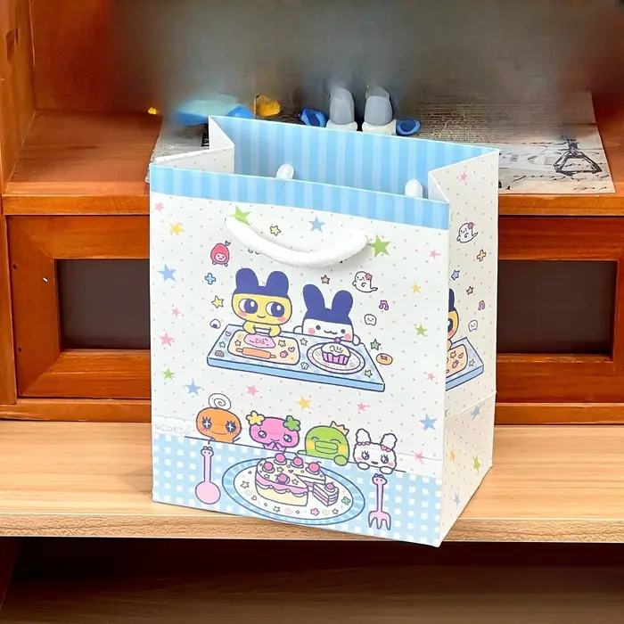 Sac cadeau Tamagotchi, sac fourre-tout en carton rigide épaissi