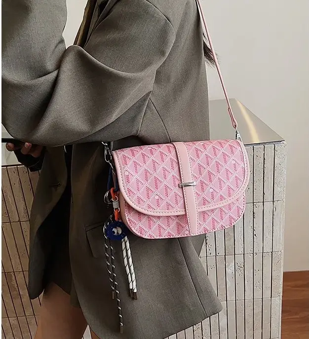 Sac à langer tendance : Sac à main de luxe vintage en cuir pour femme