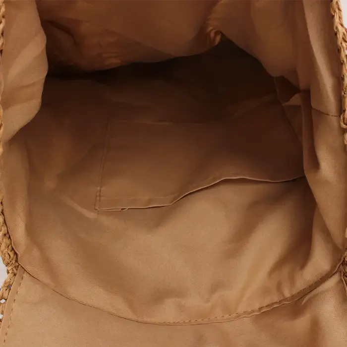 Sac à dos en paille pour femmes