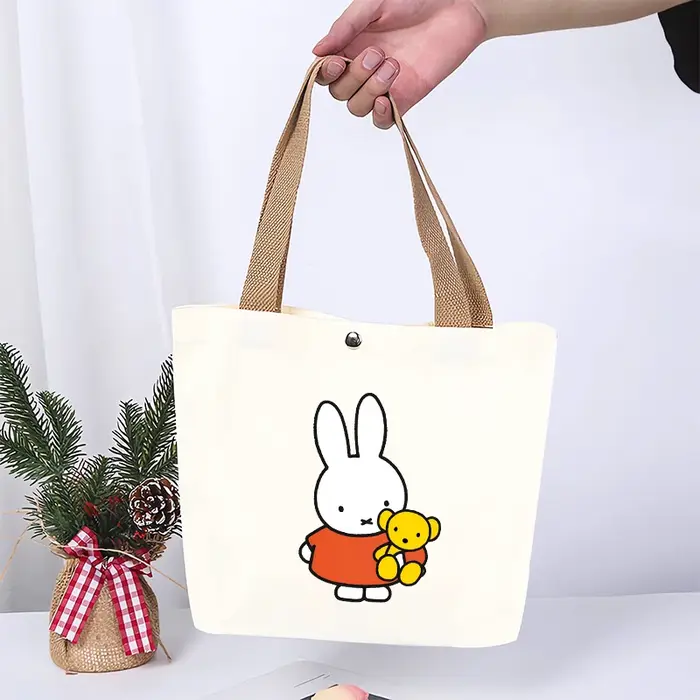 Sac à main Miffy Anime pour filles et garçons