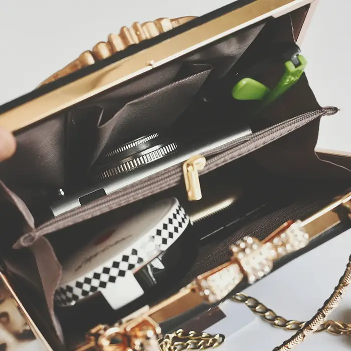 Luxe ange femme sacs à Main mode perle femmes Sac bandoulière marque en cuir
