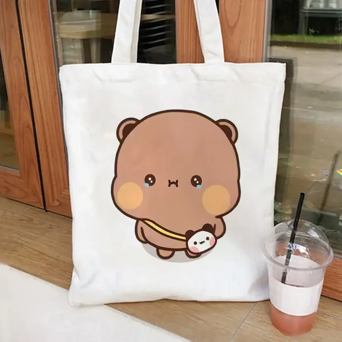 Sac fourre-tout pliable en toile Bubu Dudu Anime