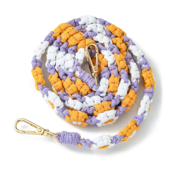 Sac en macramé fait main avec crochet