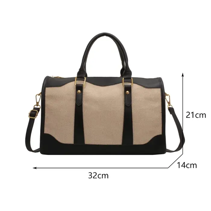 Sac à main de rangement de voyage pour femmes, sac de bagages de Fitness Vintage, sac à bandoulière 