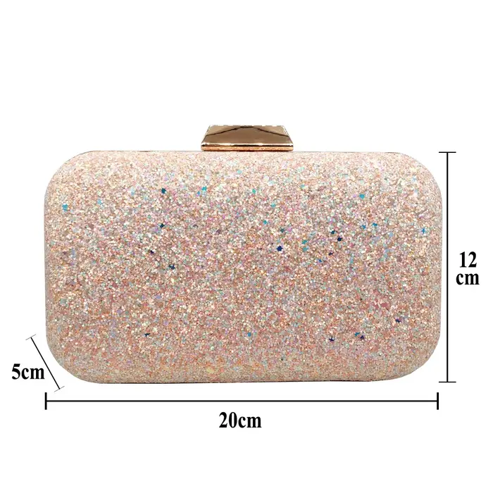JOBag-Pochette à paillettes pour femme