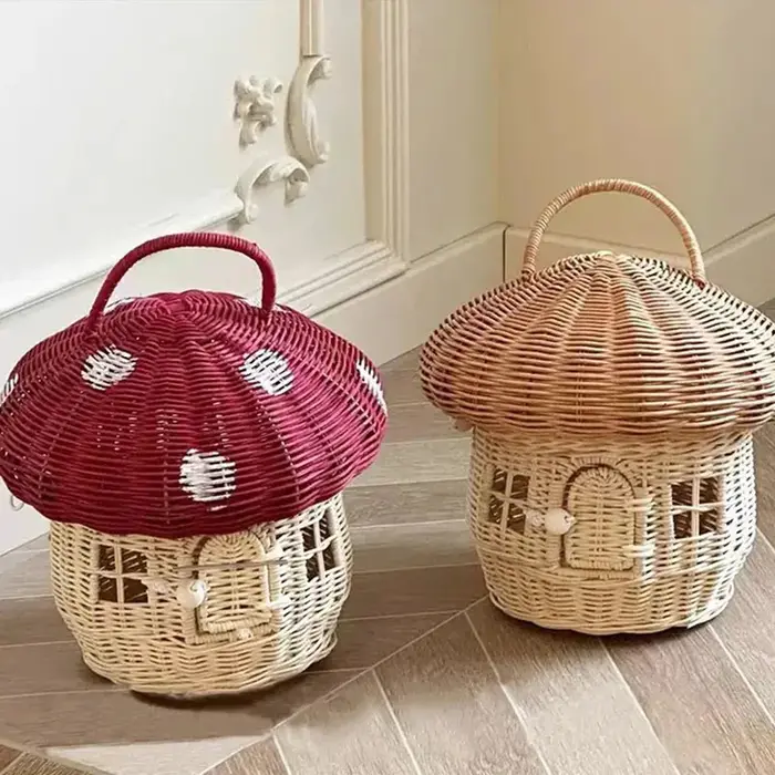 Sac fourre-tout en rotin