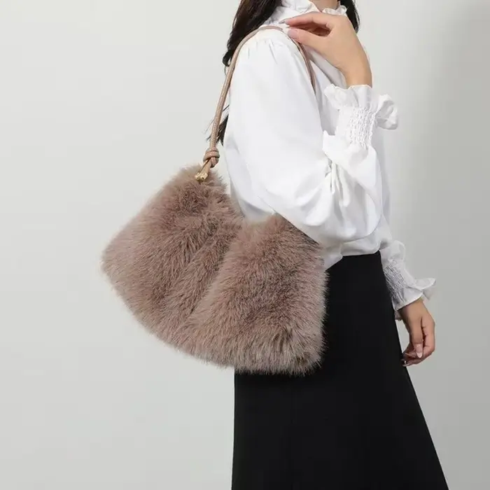 Sac en fourrure de luxe