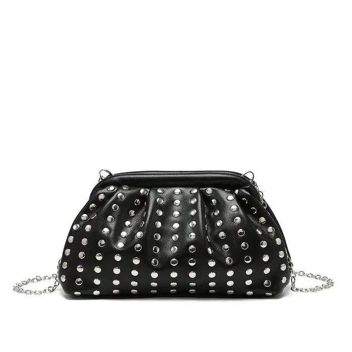 Sac à rivets Design de niche Sac à coque punk Sac nuage