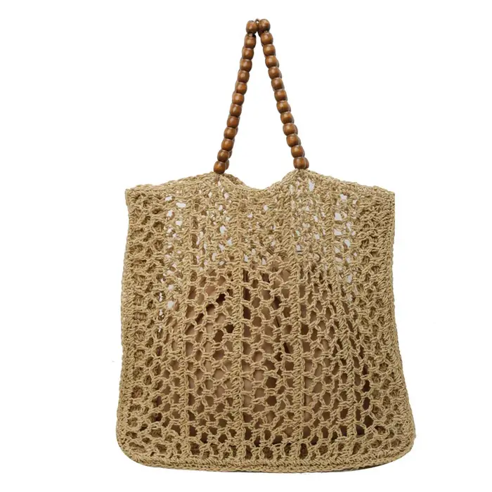 Sac à Main en Paille de Style Bohème