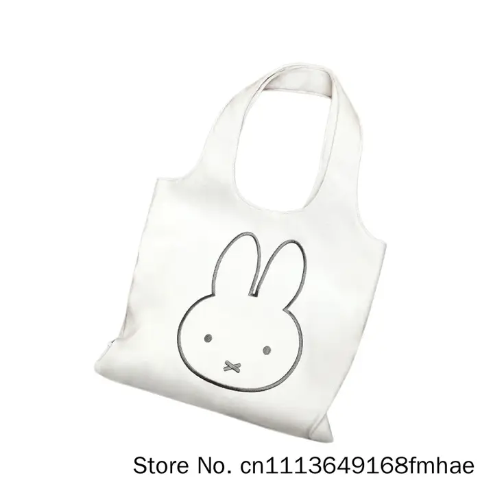 Vipo X Miffy – sac fourre-tout en toile de grande capacité