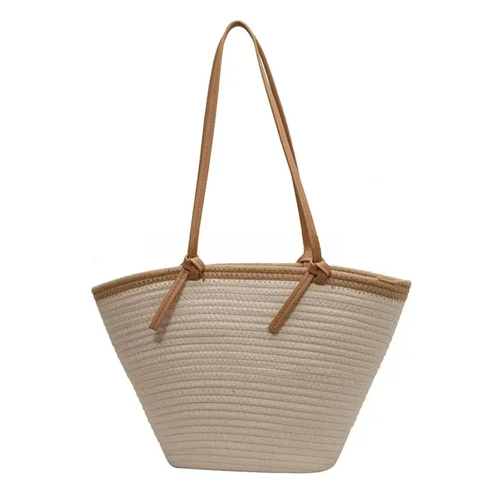 Nouveau panier de voyage tissage sac de paille femmes bandoulière plage mode sac